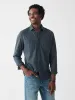 Sunwashed Knit Shirt - Blue Nights sold by Faherty