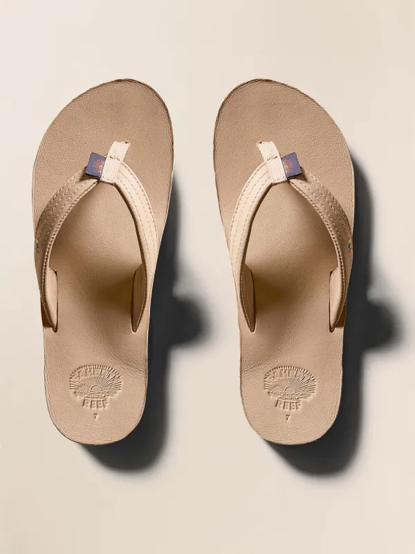 Faherty X Reef Drift Away Flip Flop - Cuban Sands sold by Faherty