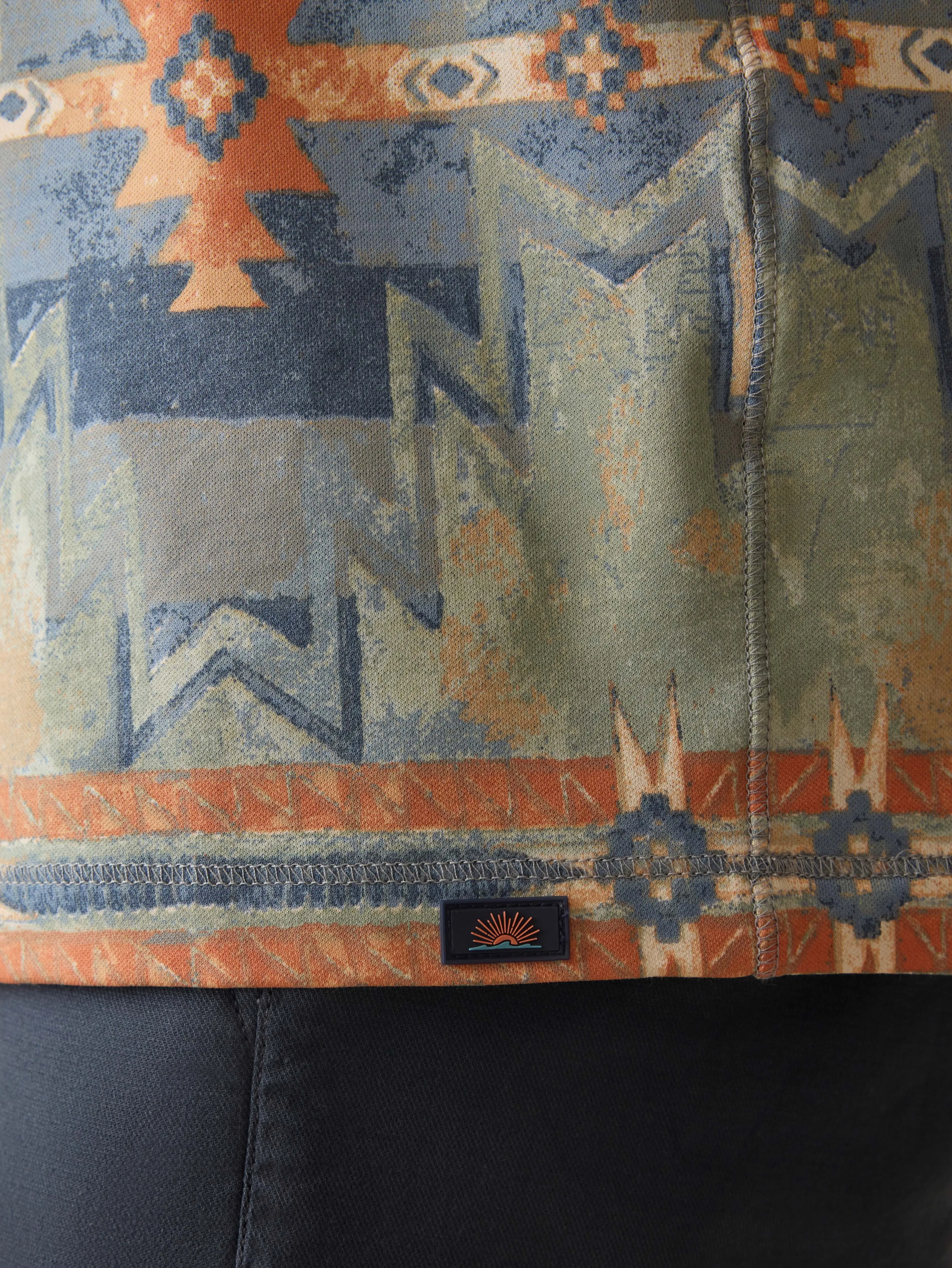 Doug Good Feather Shorelite UPF Hoodie - Daybreak Star Nation sold by Faherty product image thumbnail 2