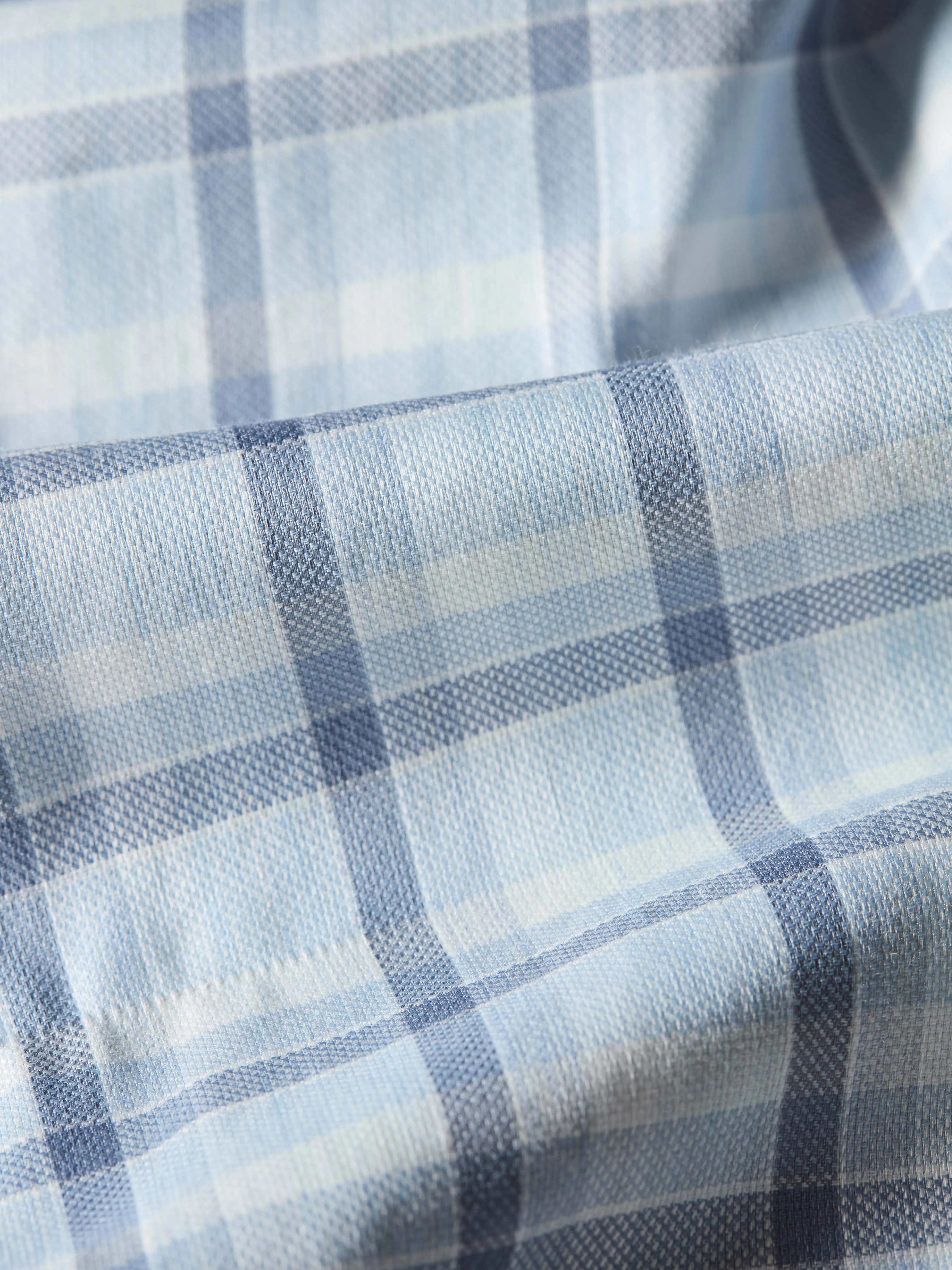 Movement™ Monterey Shirt - Sky Storm Plaid sold by Faherty product image thumbnail 2