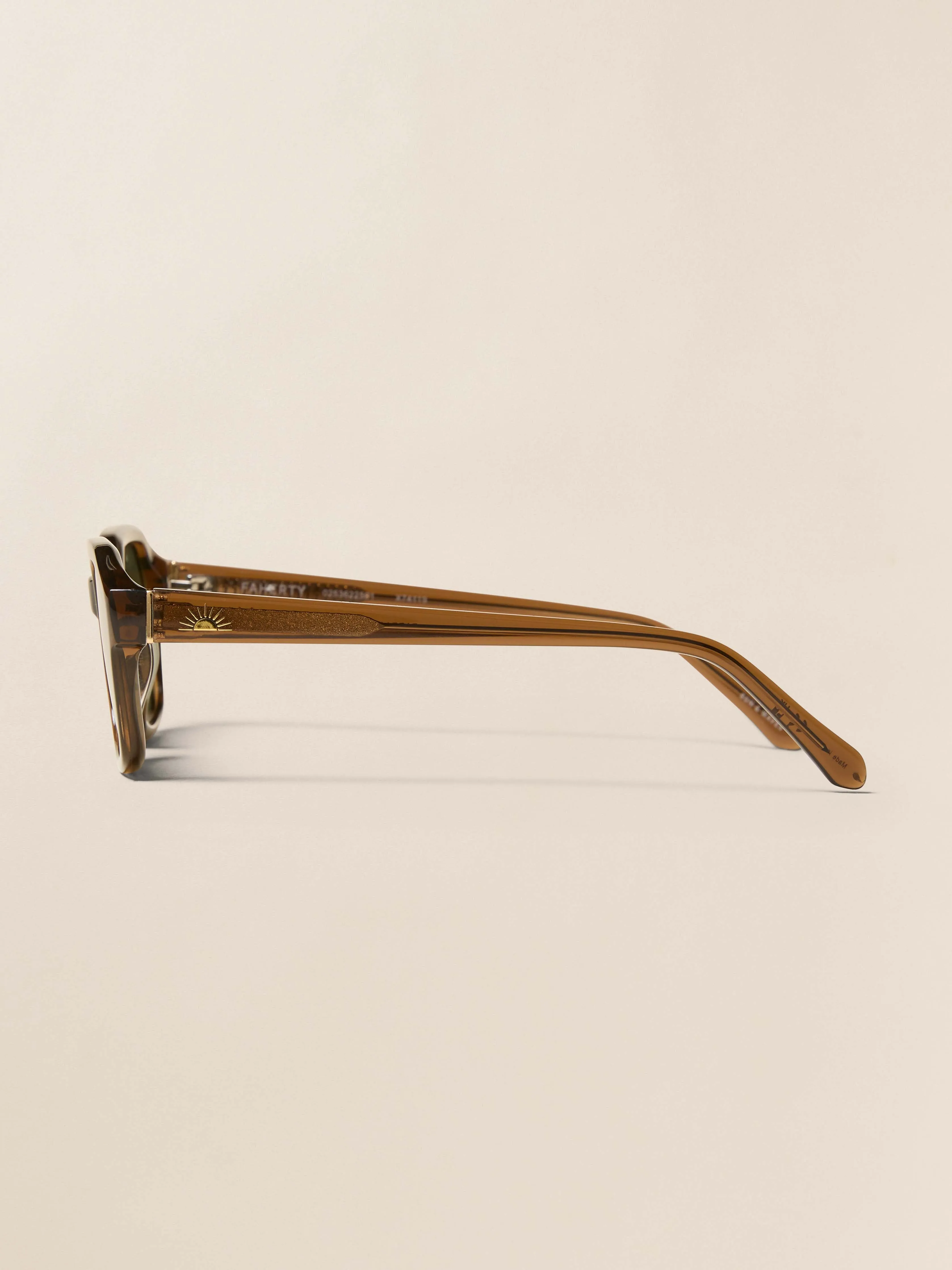 Pappas Sunglasses - Chestnut sold by Faherty product image thumbnail 3