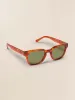J. Utah Sunglasses - Amber Tortoise sold by Faherty