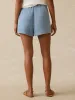 Laidback Gauze Short - Light Indigo Wash sold by Faherty