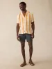 Short Sleeve Shibori Palma Linen Shirt - Citrus Valley sold by Faherty