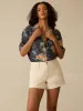 Kanoa Camp Shirt - Pearl City Tropical sold by Faherty