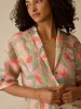 Kanoa Camp Shirt - Watercolor Palms sold by Faherty