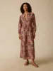 Sandy Cove Coverup - Madeira Patchwork sold by Faherty