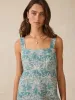 August Linen Dress - Maui Tropics sold by Faherty