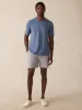 Short-Sleeve Shorelite UPF Tee - Breaker Blue sold by Faherty