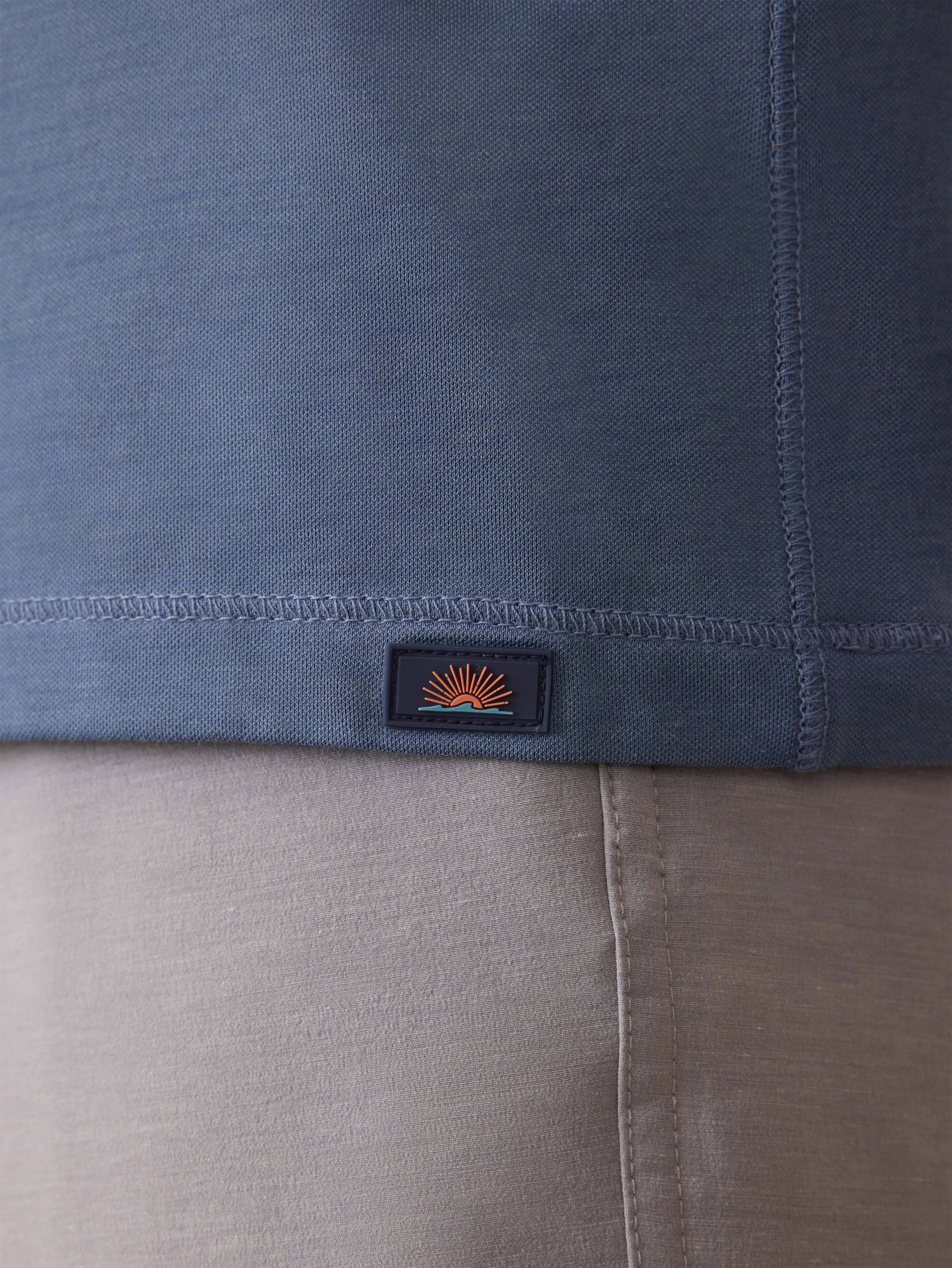 Short-Sleeve Shorelite UPF Tee - Breaker Blue sold by Faherty product image thumbnail 2