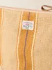 Surf Stripe Zip Pouch - Khaki sold by Faherty