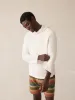 Whitewater Hoodie - Ivory Shell sold by Faherty