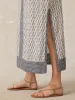 Macey Linen Maxi Dress - Summer Pearl Blossom sold by Faherty