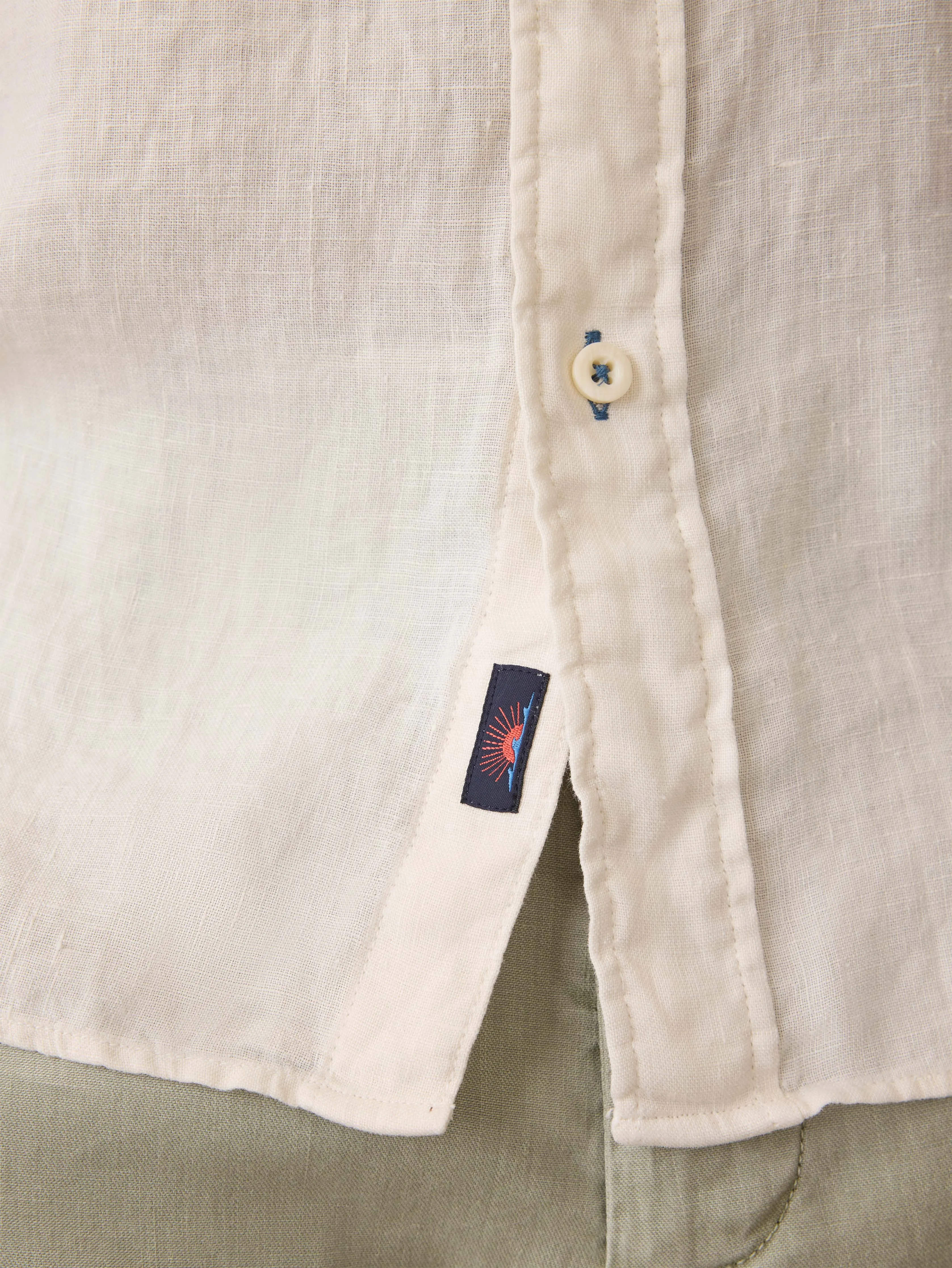 Laguna Linen Shirt - Stone Harbor sold by Faherty product image thumbnail 2