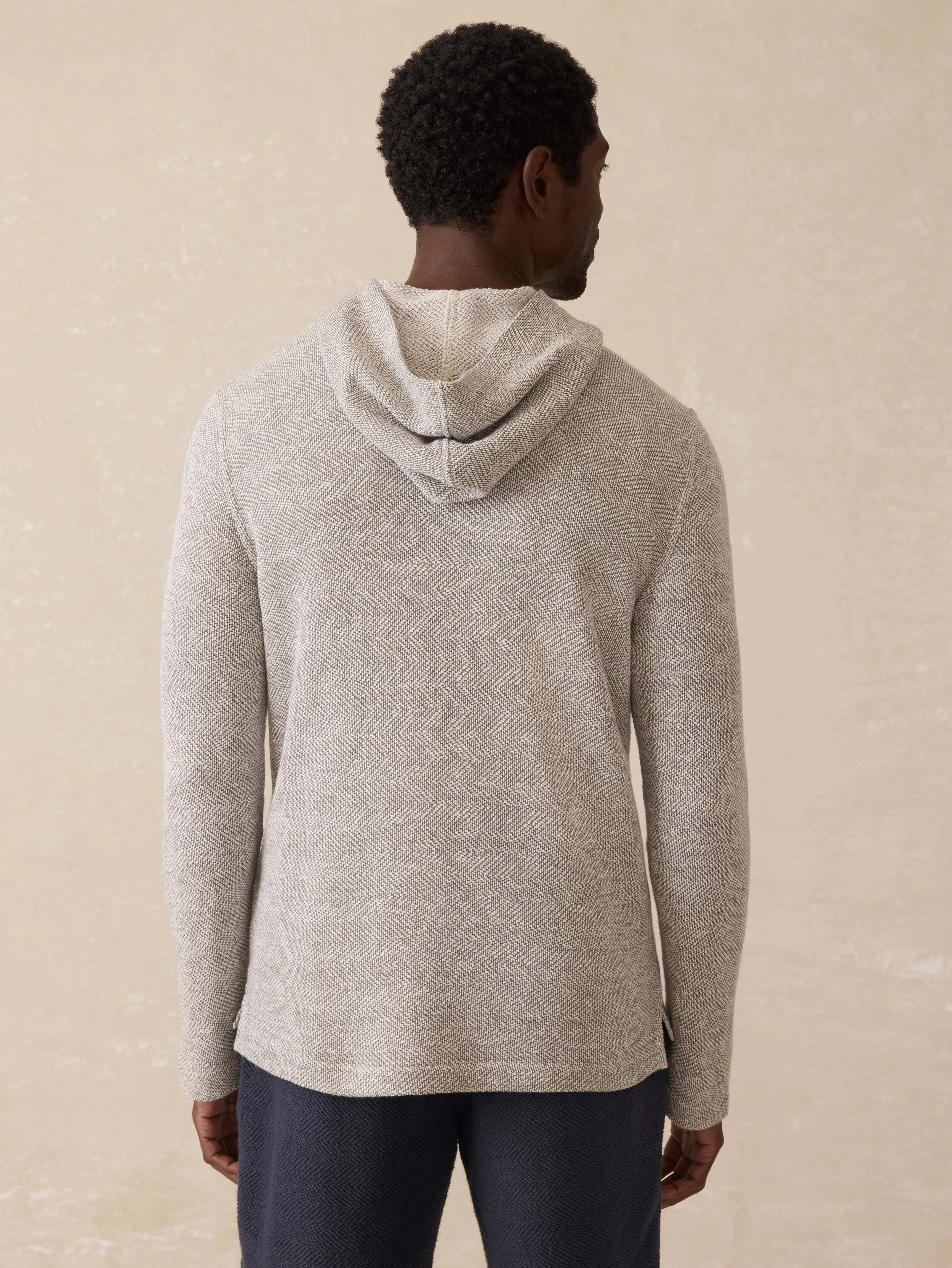 Whitewater Hoodie - Grey Shell Loop sold by Faherty product image thumbnail 3