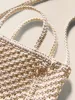 Sunwashed Macrame Crossbody - Cream sold by Faherty