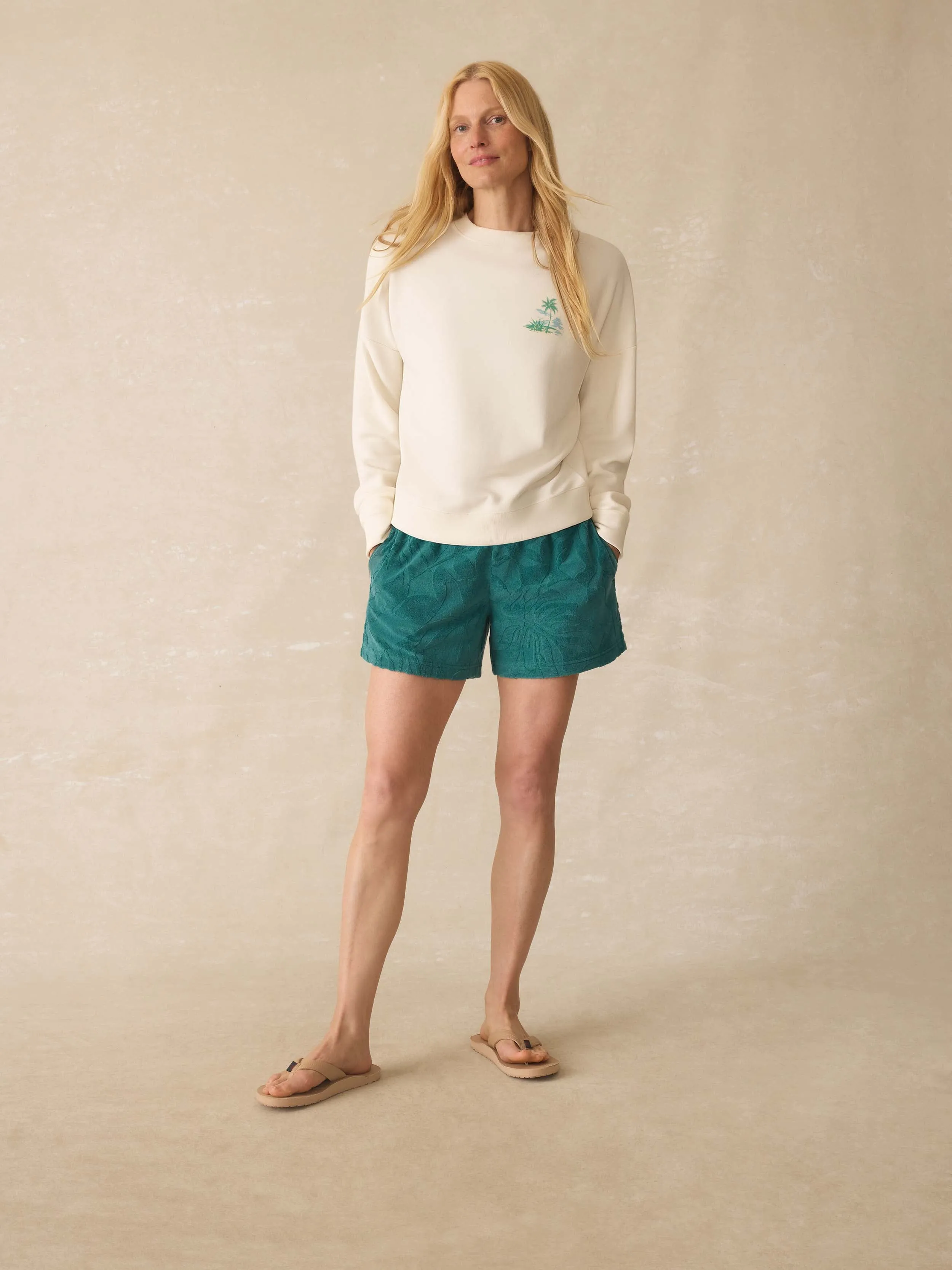 Cabana Towel Terry Crew - Palm Tropics sold by Faherty product image thumbnail 2