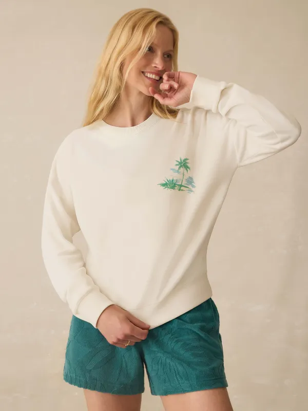 Cabana Towel Terry Crew - Palm Tropics sold by Faherty