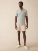 Short-Sleeve Movement Pique Polo - Moss Stone Melange sold by Faherty
