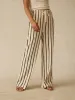 Laidback Dockside Pant - Moon Shadow Stripe sold by Faherty