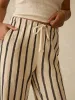 Laidback Dockside Pant - Moon Shadow Stripe sold by Faherty