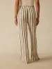 Laidback Dockside Pant - Moon Shadow Stripe sold by Faherty