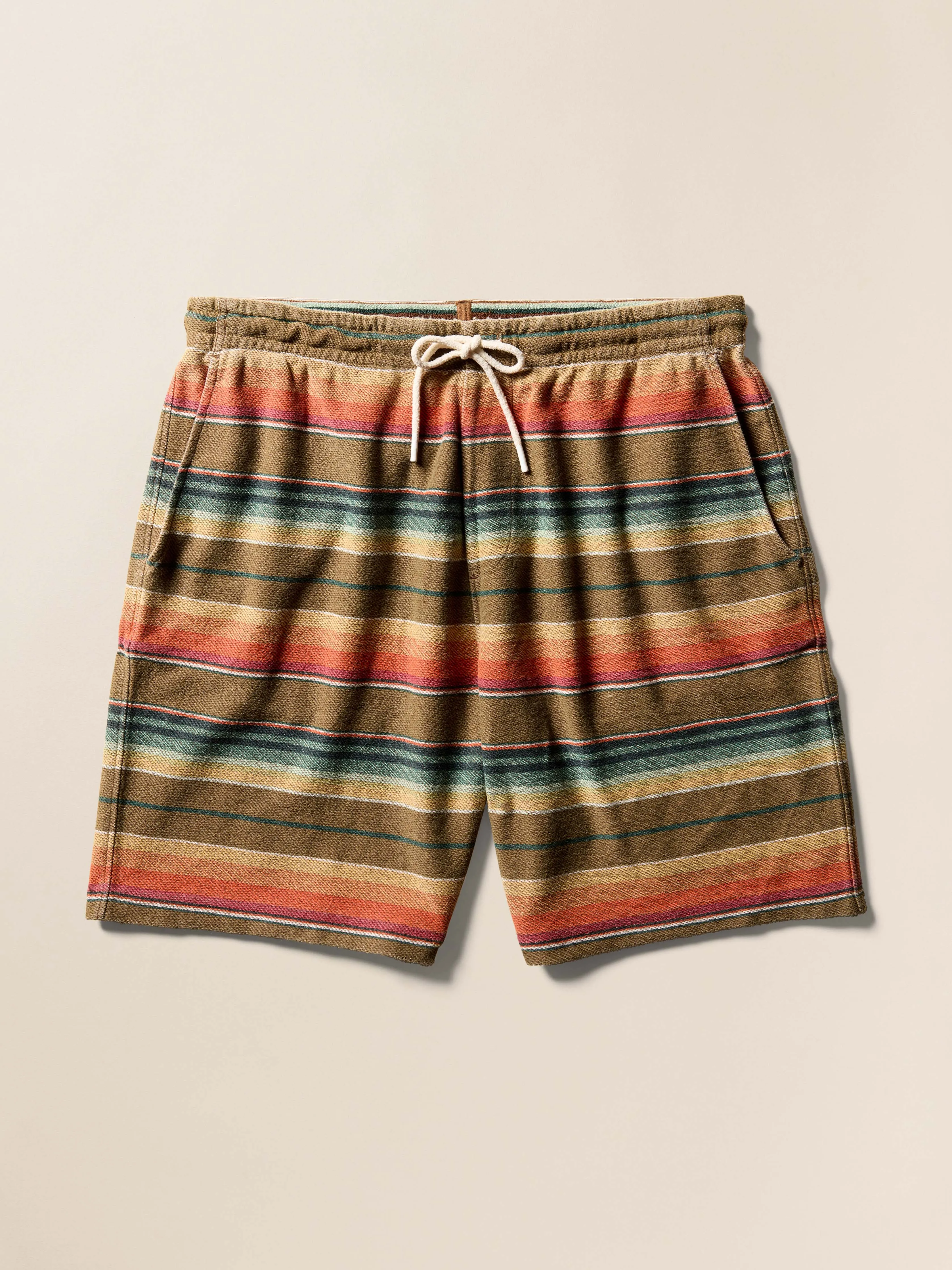 Baja Knit Short - Cannon Beach Stripe sold by Faherty