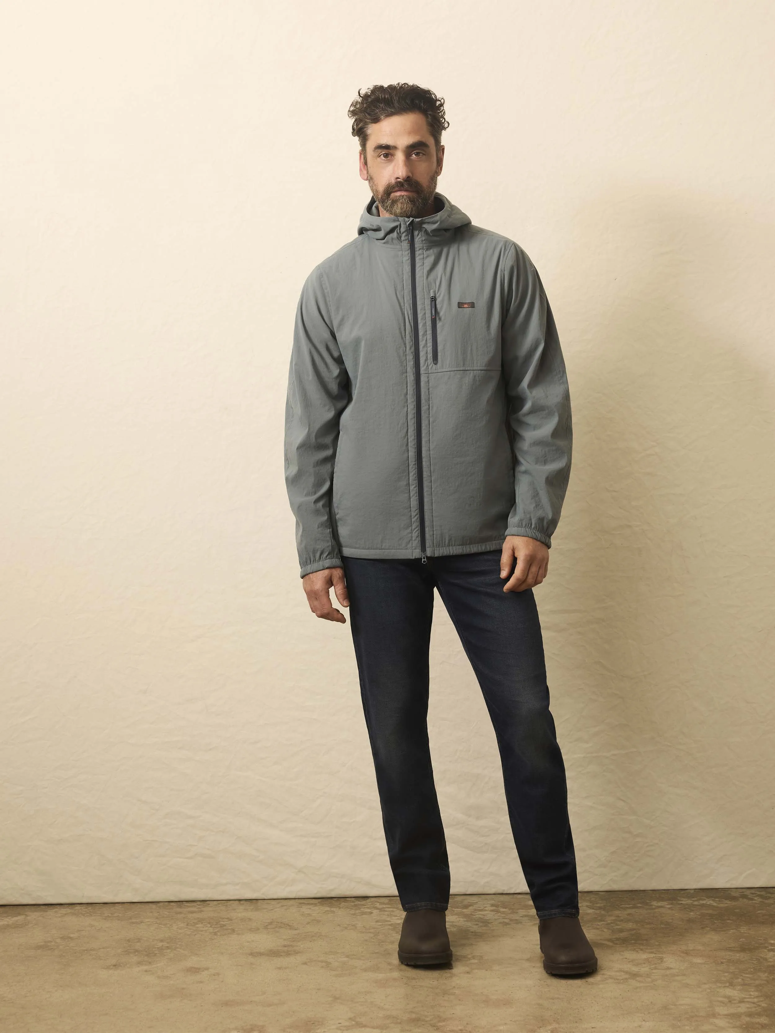 Shorelite Zephyr Jacket - Seaglass Blue sold by Faherty product image thumbnail 3