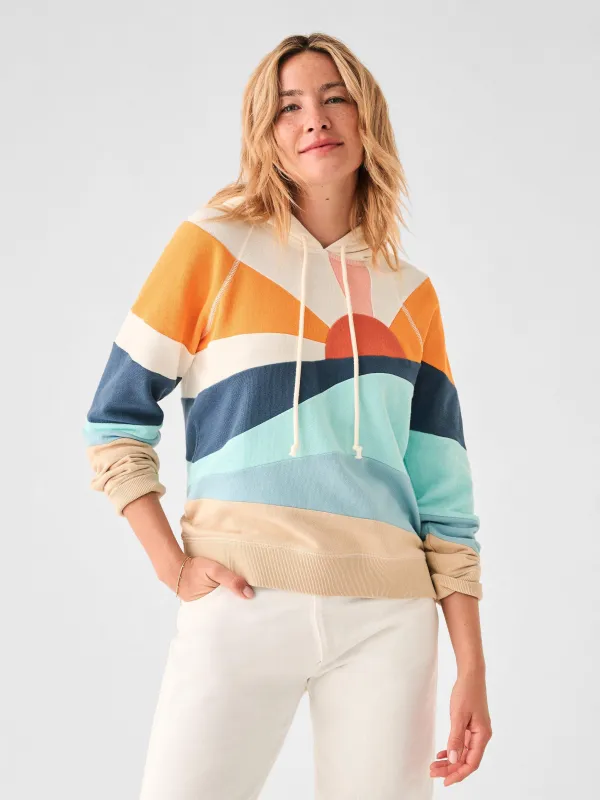 Soleil Hoodie - Sun and Sea sold by Faherty