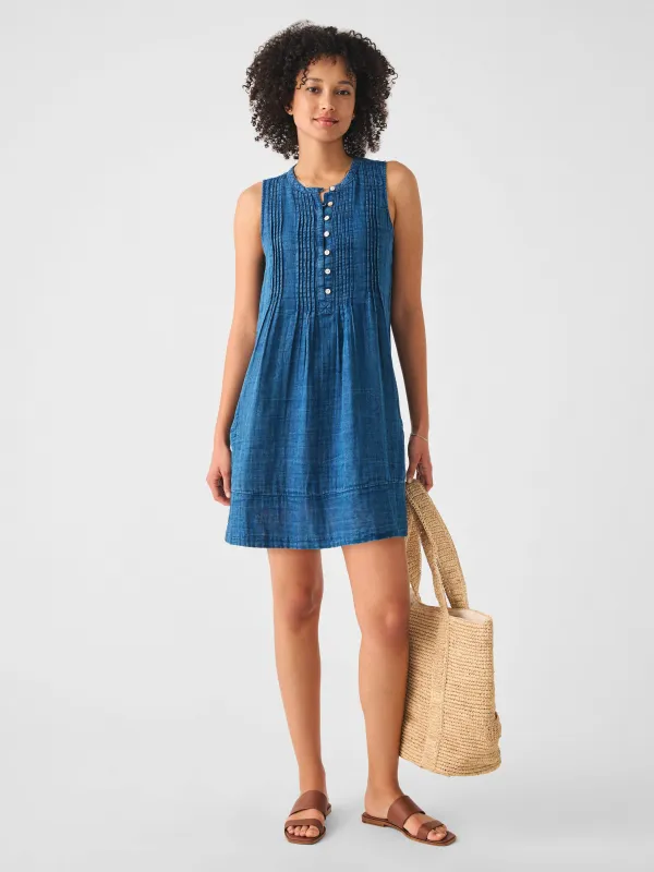 Isha Dress - Indigo sold by Faherty