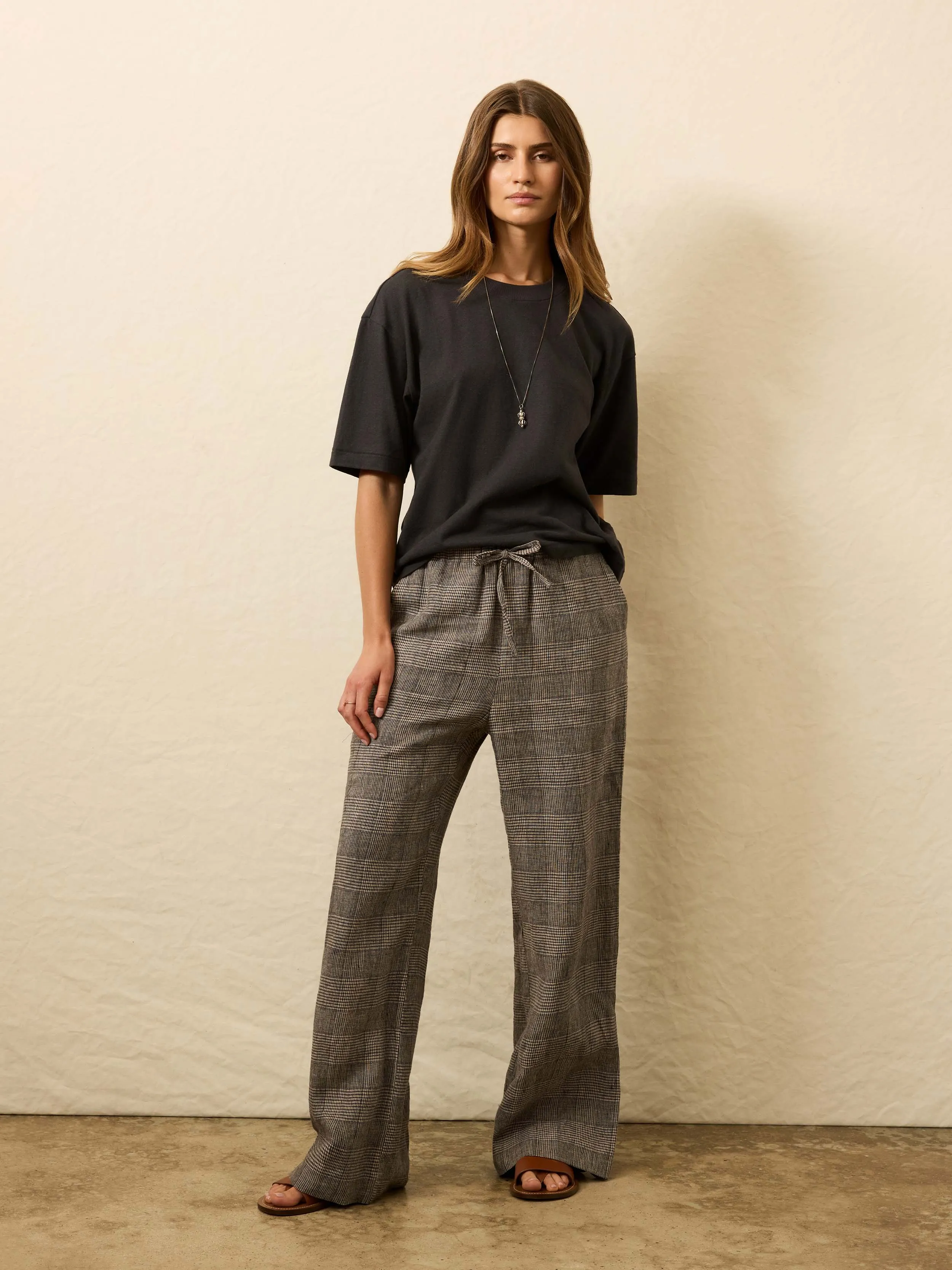 Hemp Blend Vintage Tee - Washed Black sold by Faherty product image thumbnail 5