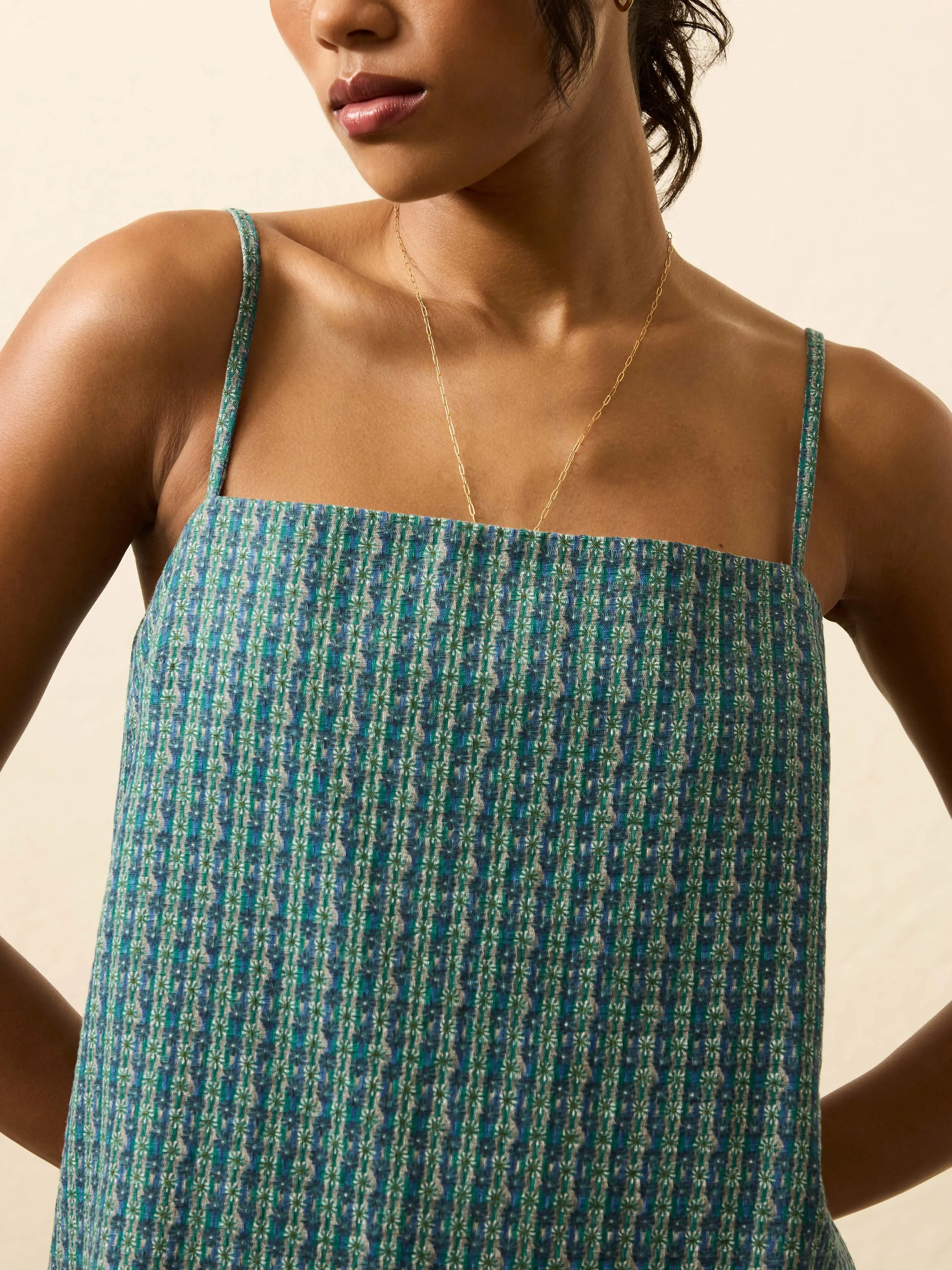 Byron Bay Dress - Aquatic Geo sold by Faherty product image thumbnail 5