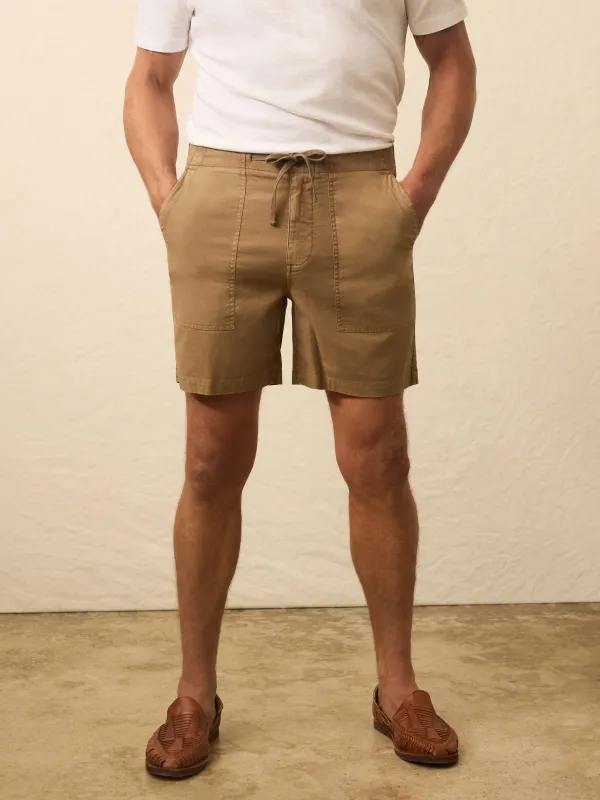 Dune Utility Short - Wood Bark sold by Faherty