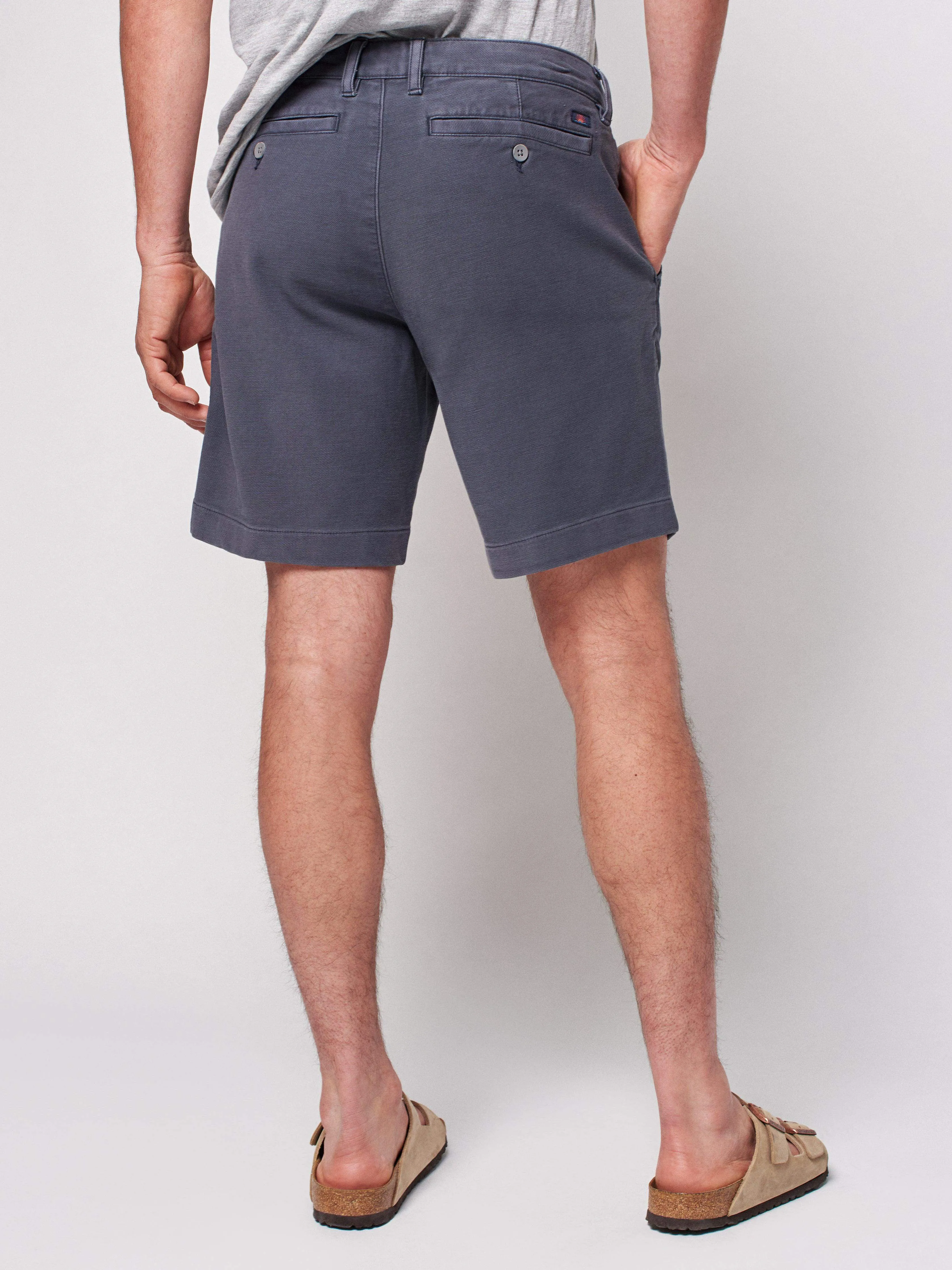 Stretch Terry Short (7.5" Inseam) - Navy sold by Faherty product image thumbnail 5