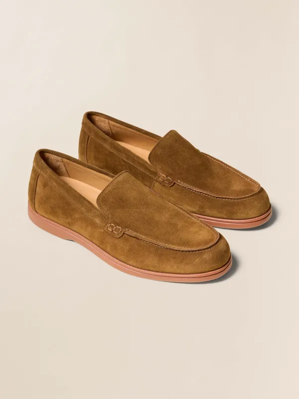 Reserve Venetian Loafer - Tobacco sold by Faherty