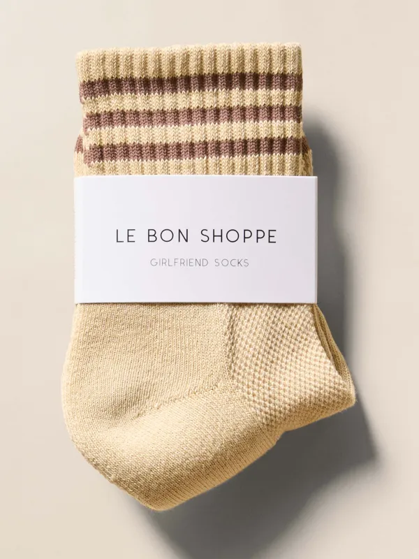 Le Bon Shoppe Girlfriend Sock - Daisy sold by Faherty