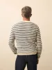 Sunwashed Crewneck Sweater - Booth Island Stripe sold by Faherty