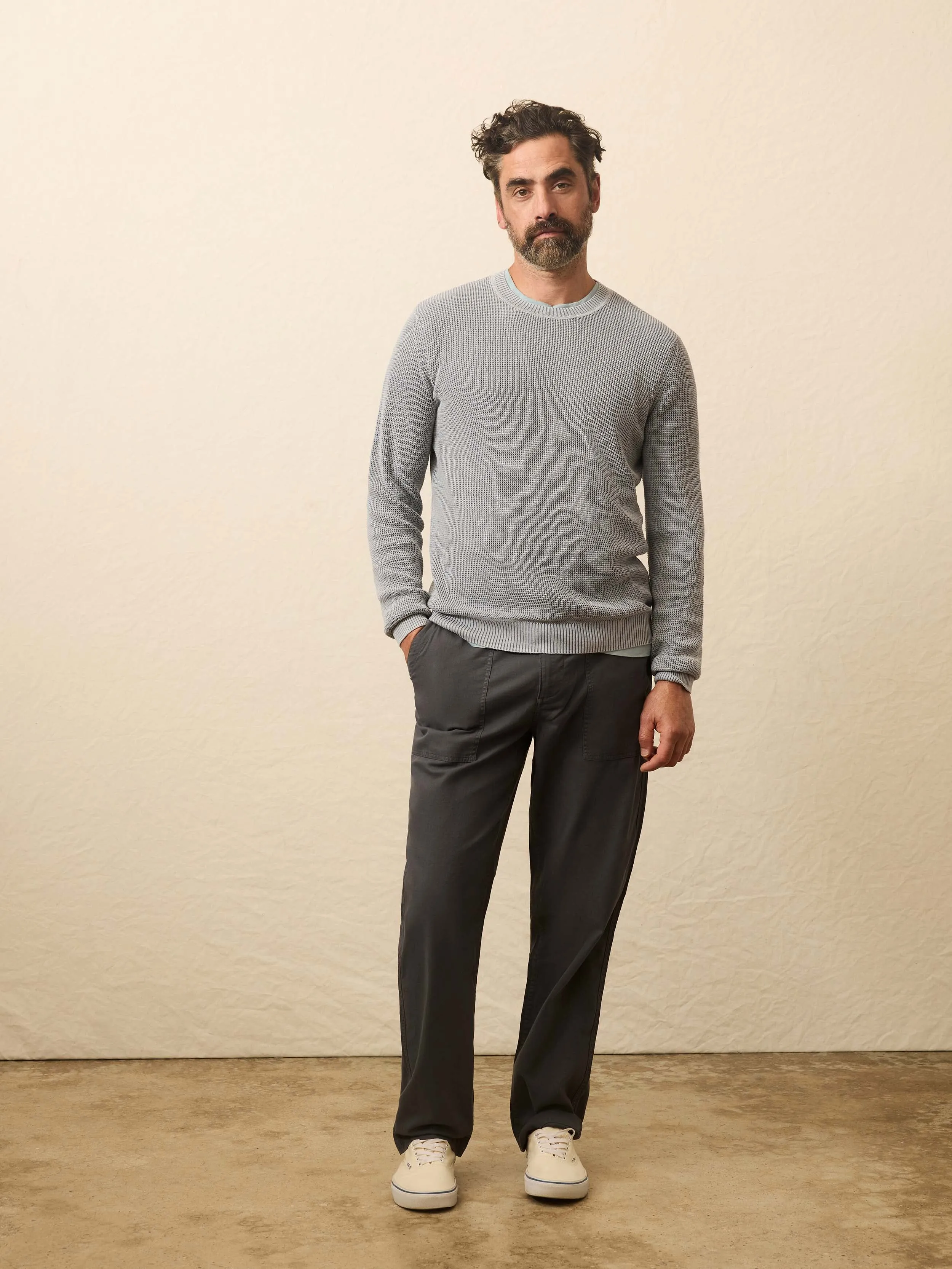 Sunwashed Crewneck Sweater - Tradewinds sold by Faherty product image thumbnail 5