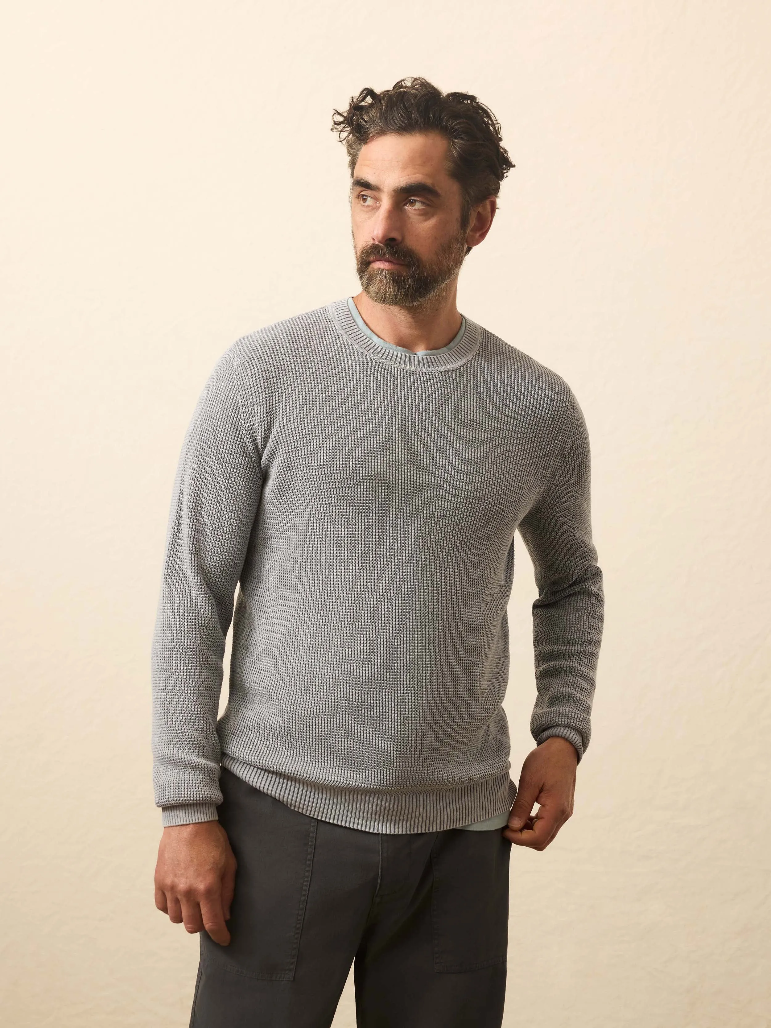 Sunwashed Crewneck Sweater - Tradewinds sold by Faherty product image thumbnail 4
