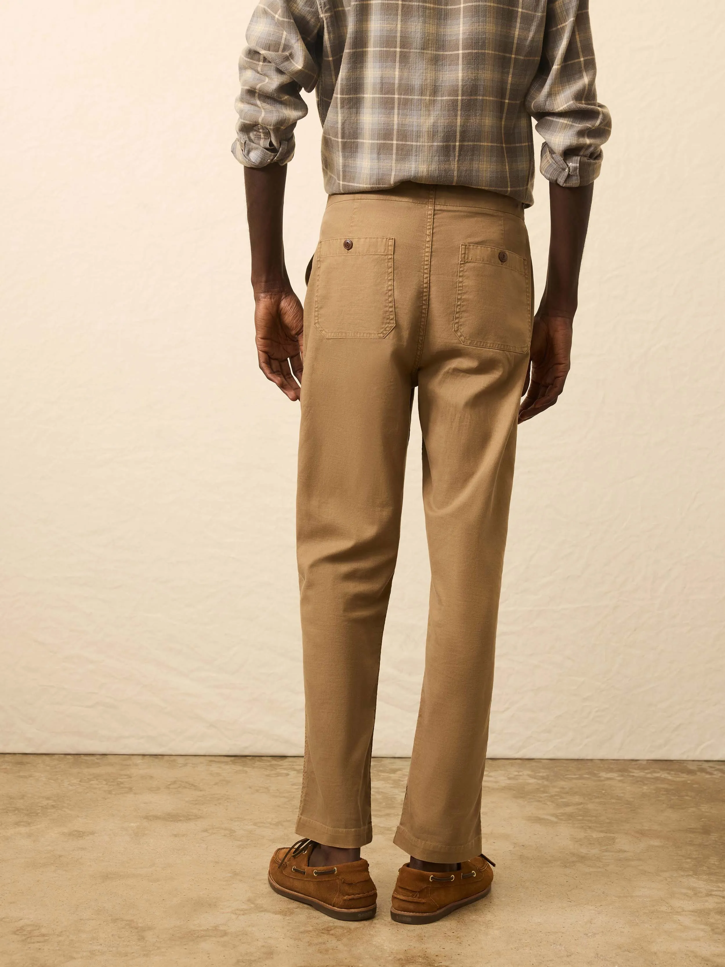 Dune Utility Pant - Wood Bark sold by Faherty product image thumbnail 3