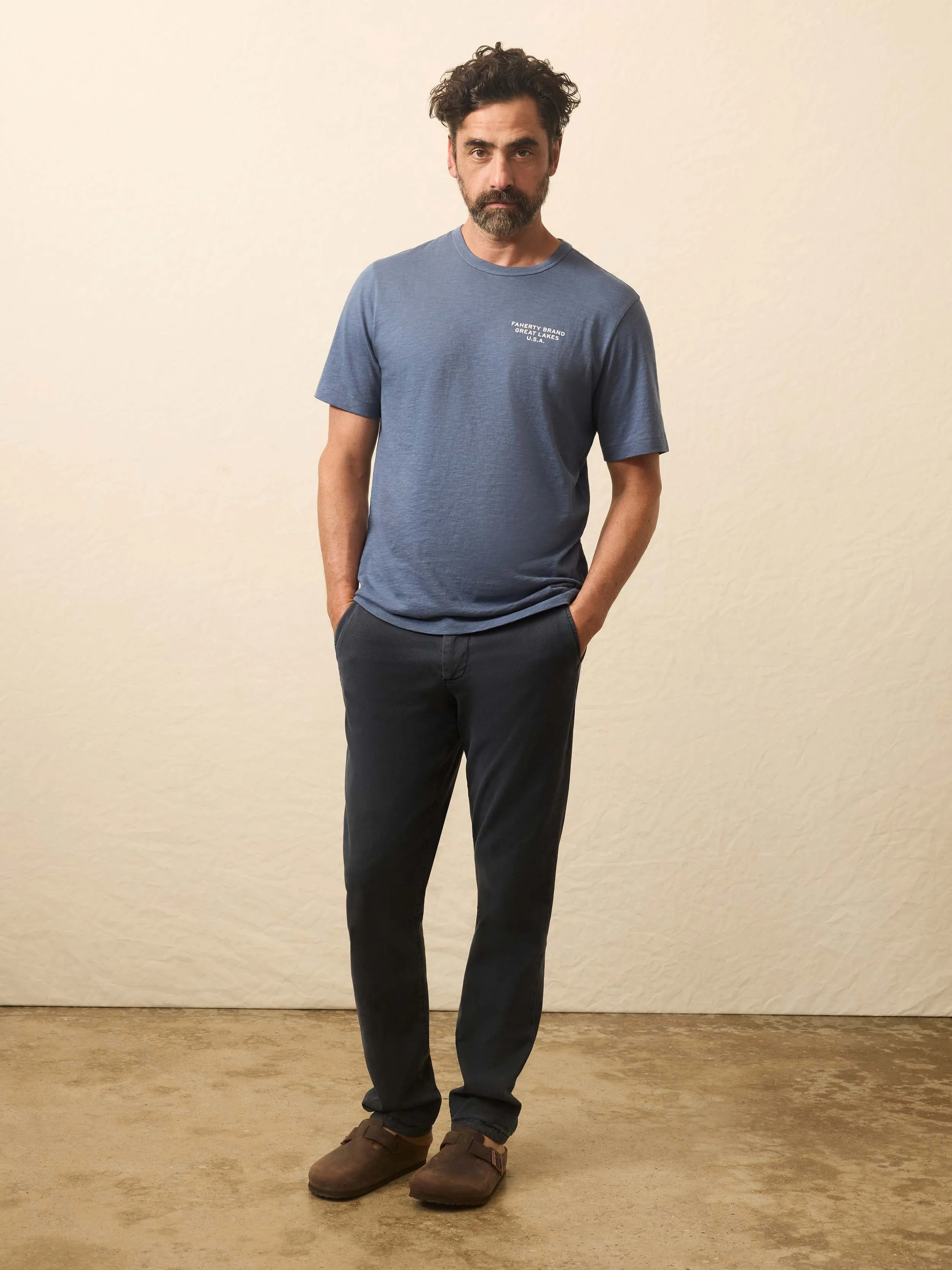 Sunwashed Graphic Tee - Dusk sold by Faherty product image thumbnail 3