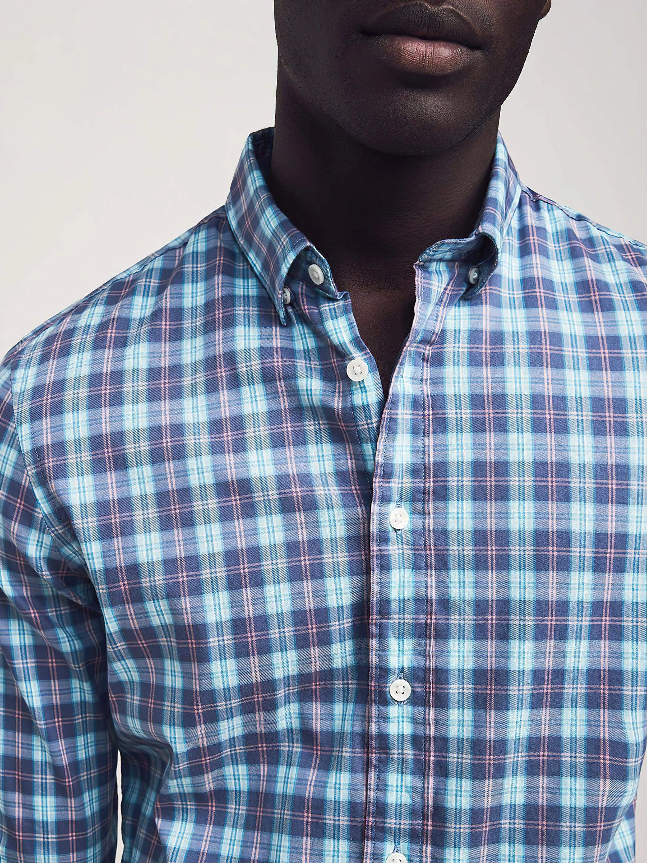 The Movement™ Shirt - Ocean Drive Plaid sold by Faherty product image thumbnail 3