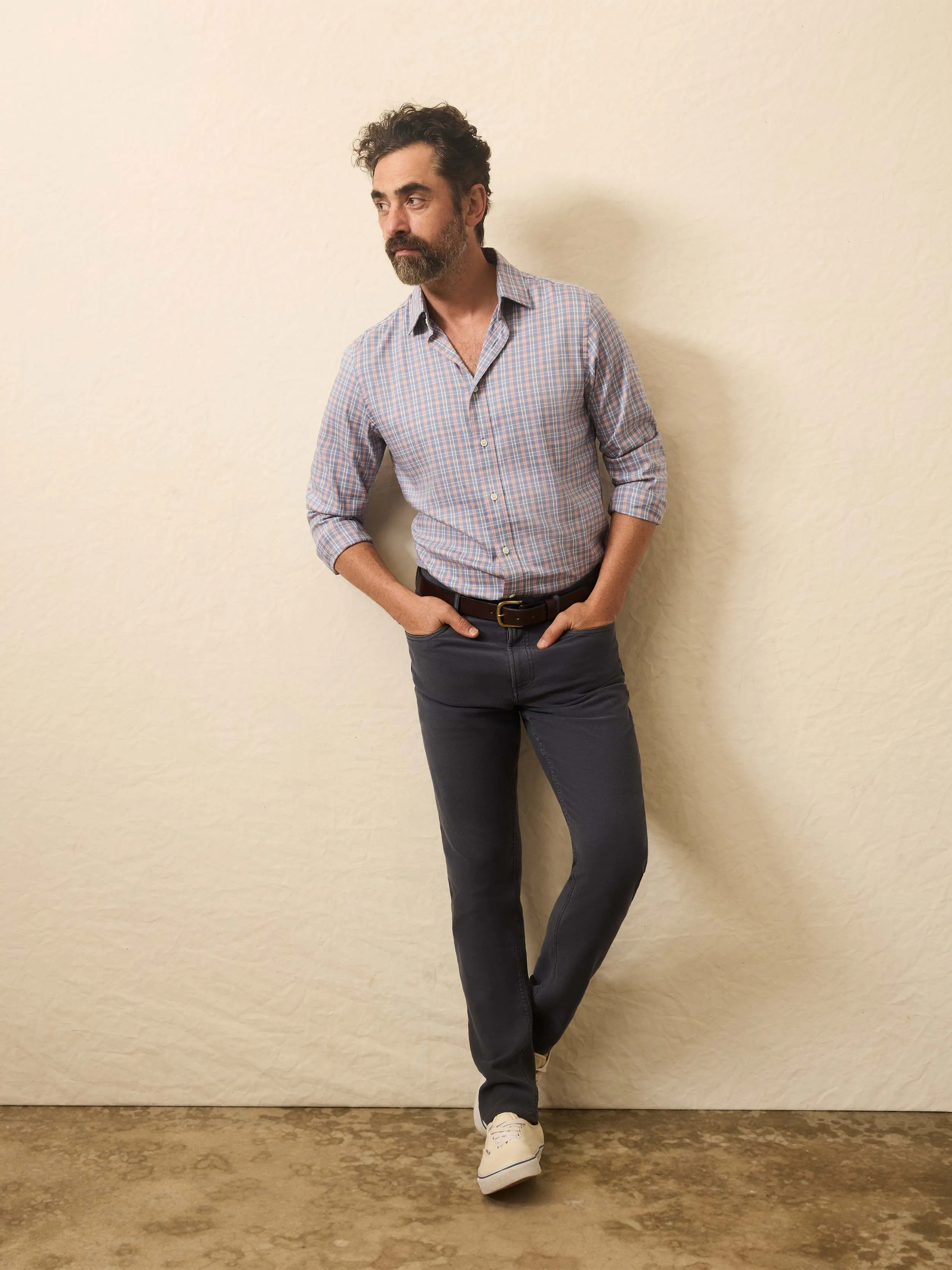 Movement™ Shirt - Rose Channel Plaid sold by Faherty product image thumbnail 5