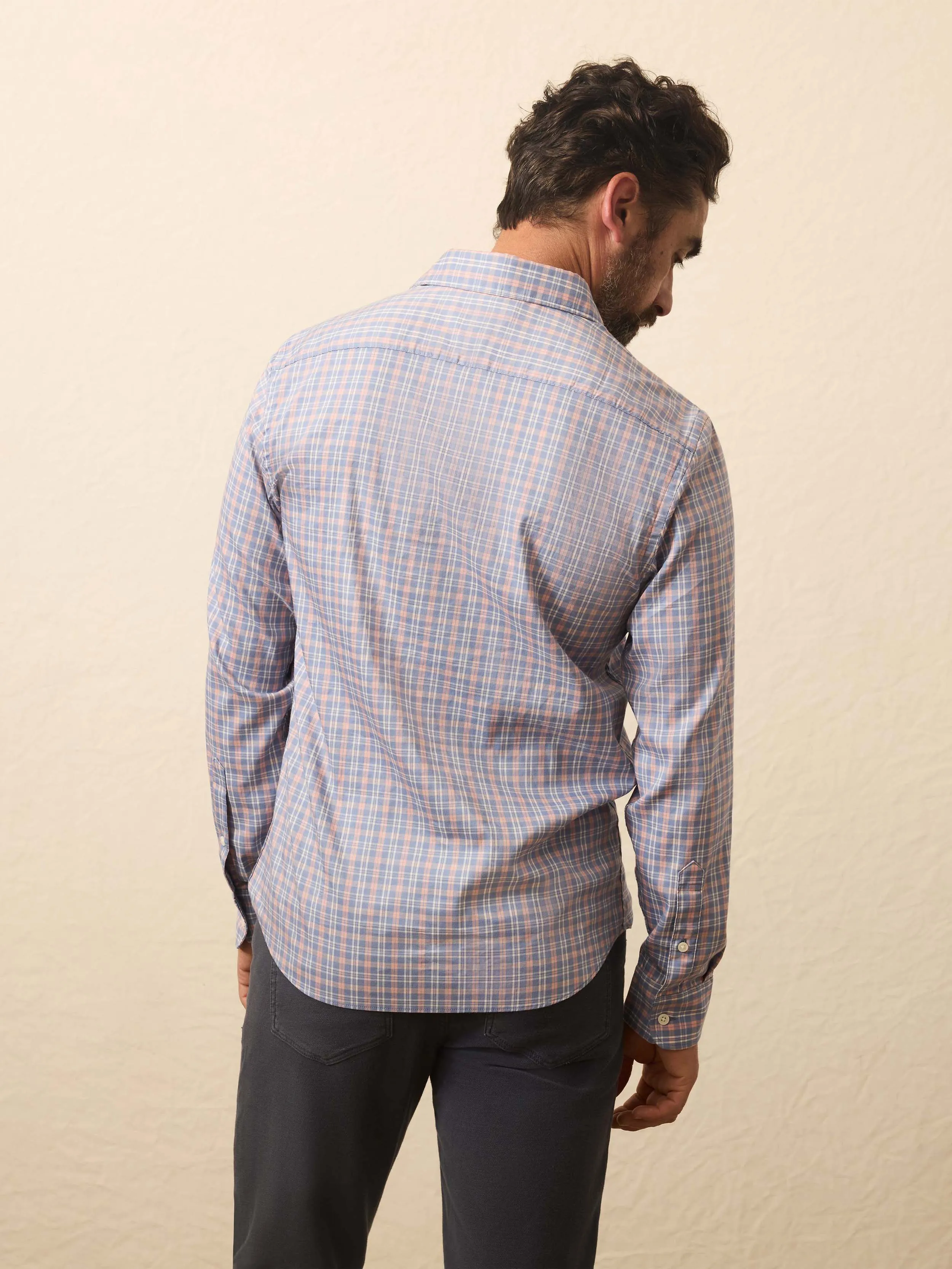 Movement™ Shirt - Rose Channel Plaid sold by Faherty product image thumbnail 3