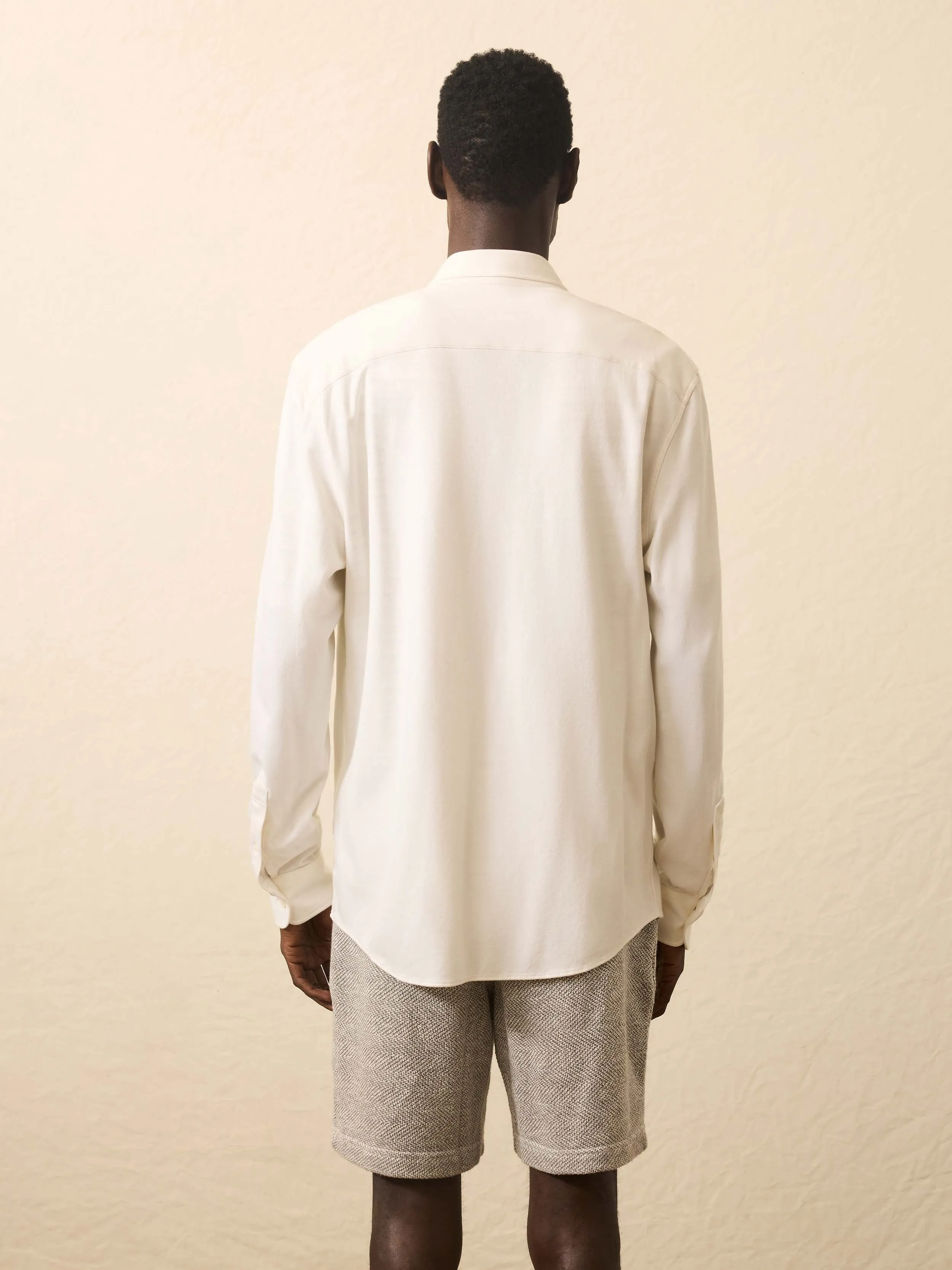 Coastline Knit Shirt - White Wall sold by Faherty product image thumbnail 5