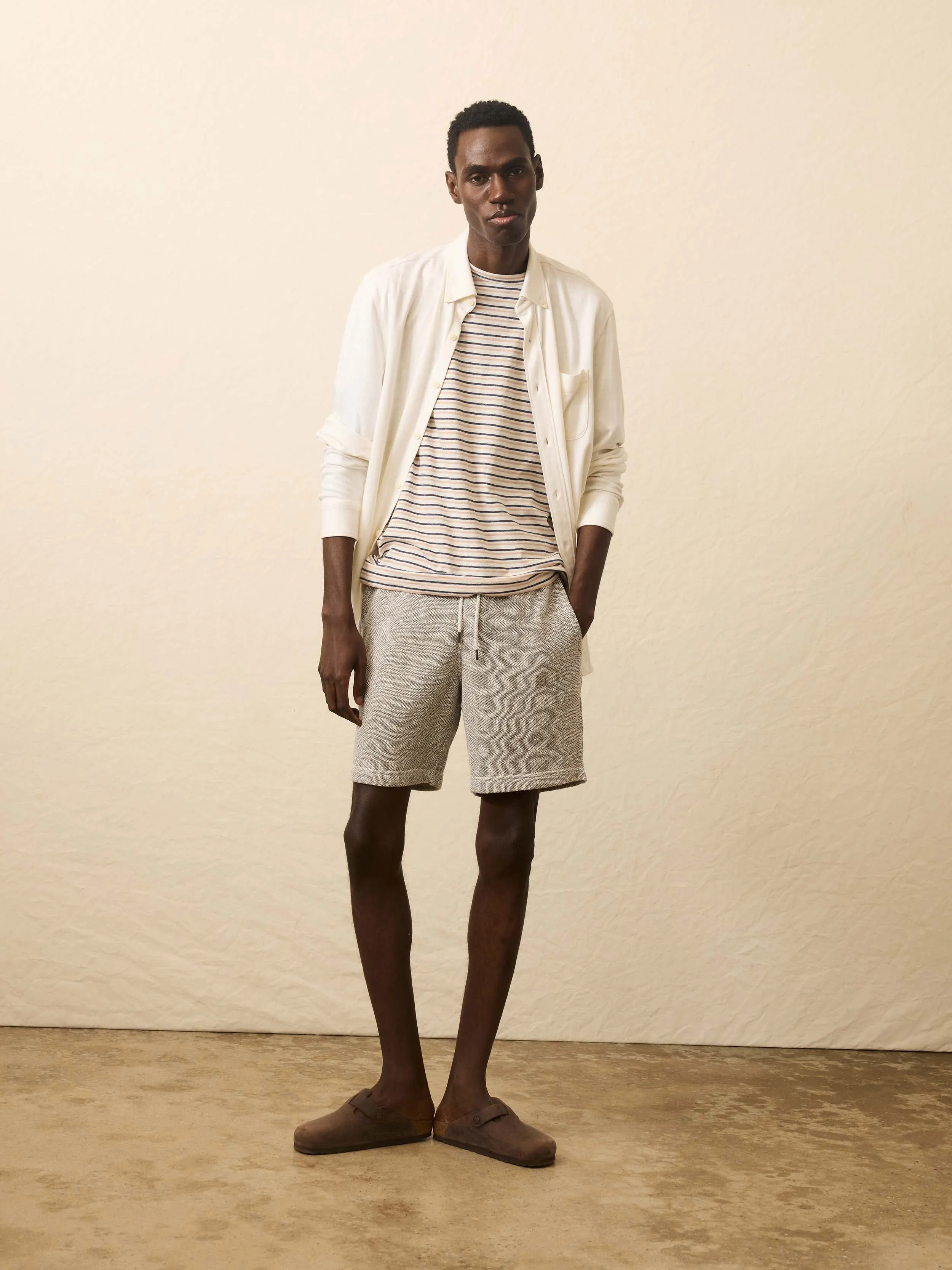 Coastline Knit Shirt - White Wall sold by Faherty product image thumbnail 4