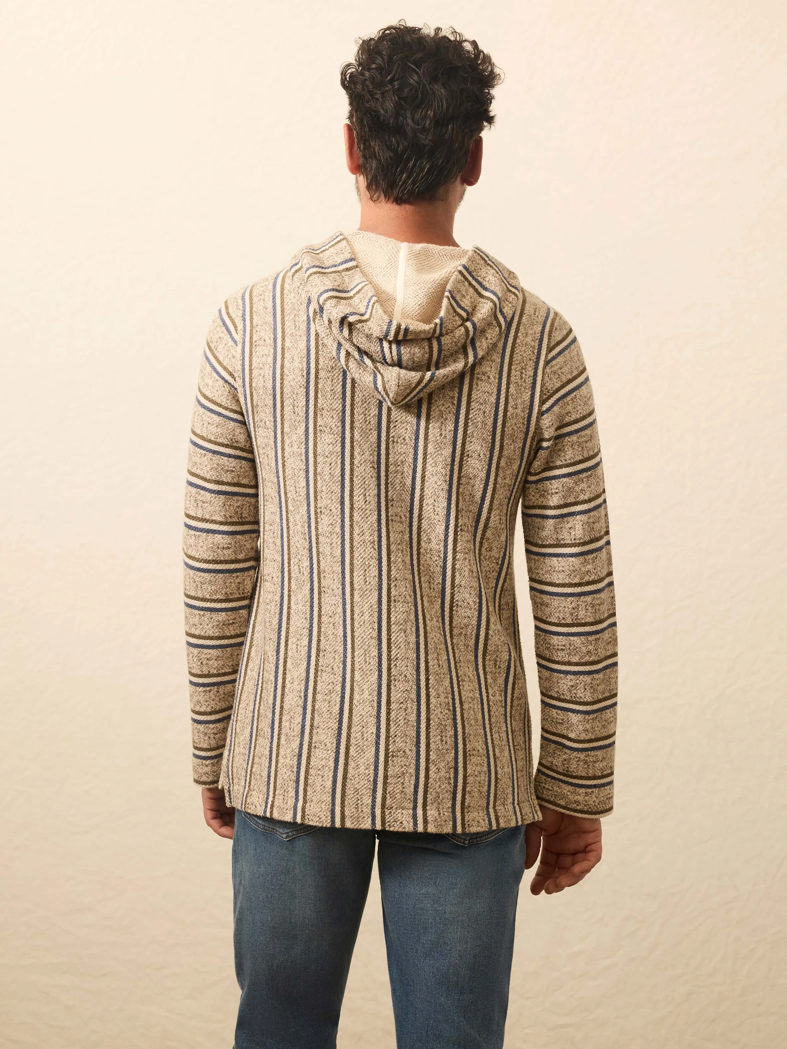 Whitewater Hoodie - Elk Rapids Stripe sold by Faherty product image thumbnail 4