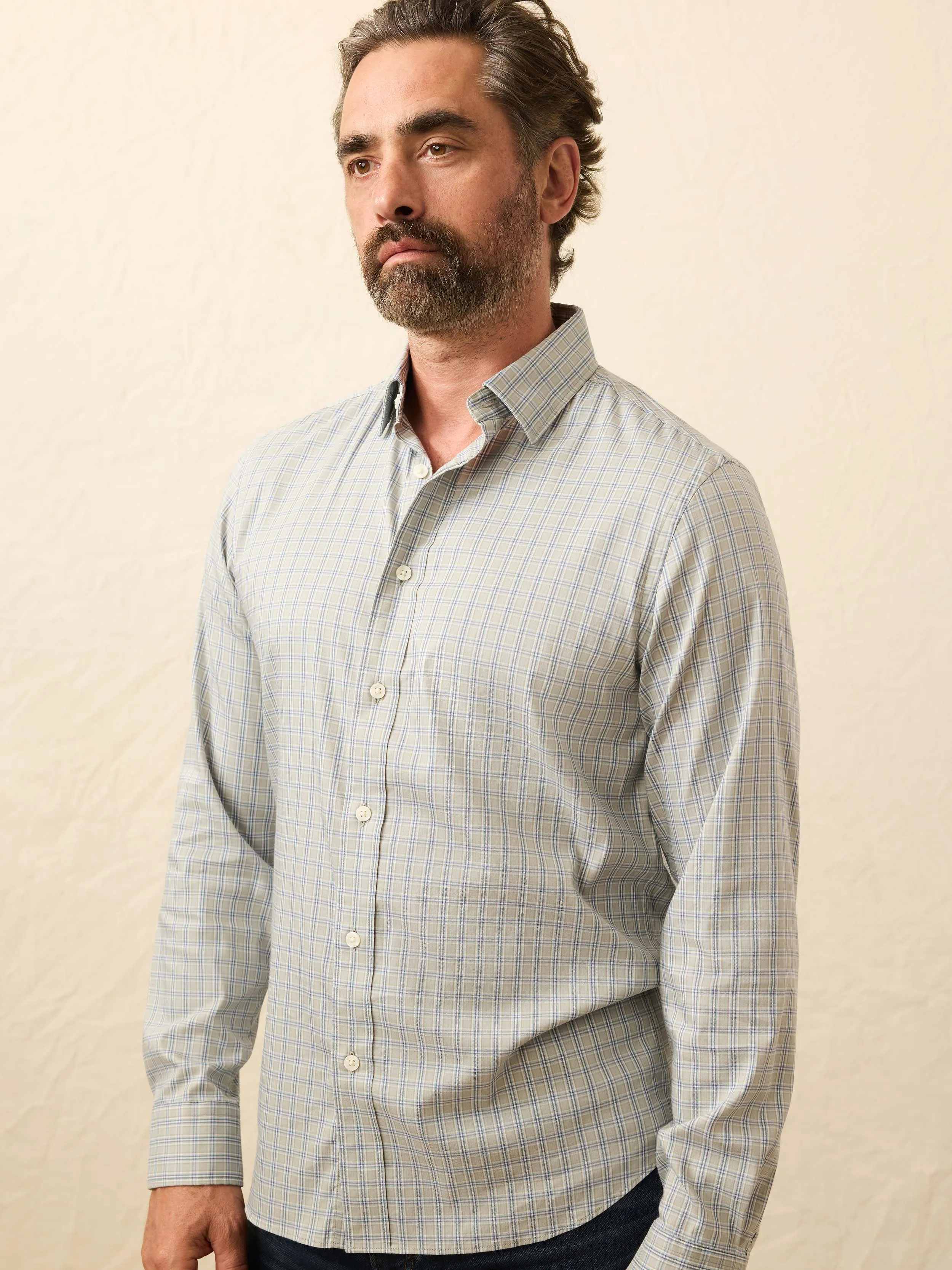 Movement™ Shirt - Sage River Plaid sold by Faherty
