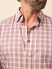 Movement™ Shirt - Red Charcoal Plaid sold by Faherty