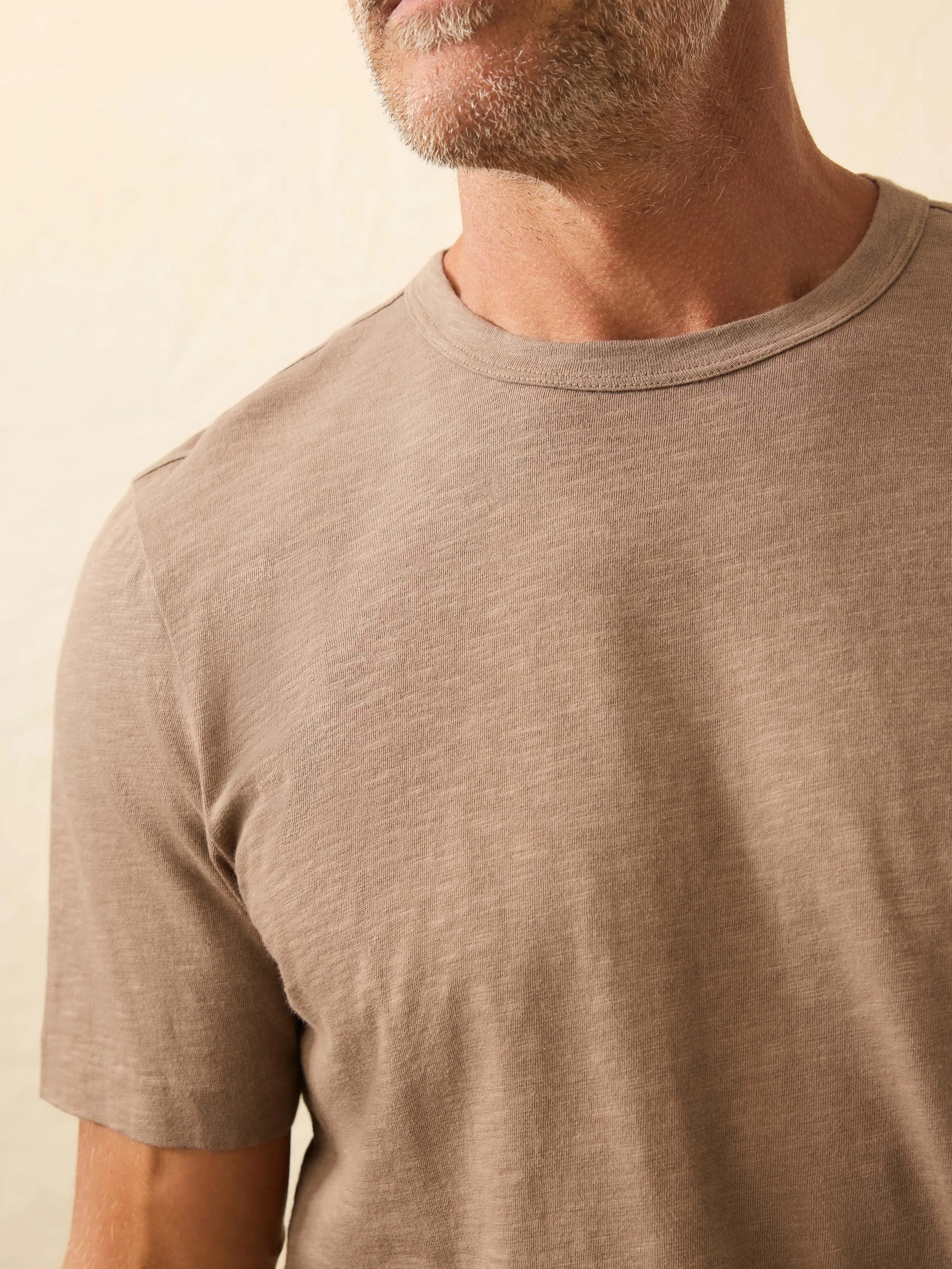 Sunwashed Regenerative Tee - Walnut Branch sold by Faherty product image thumbnail 2